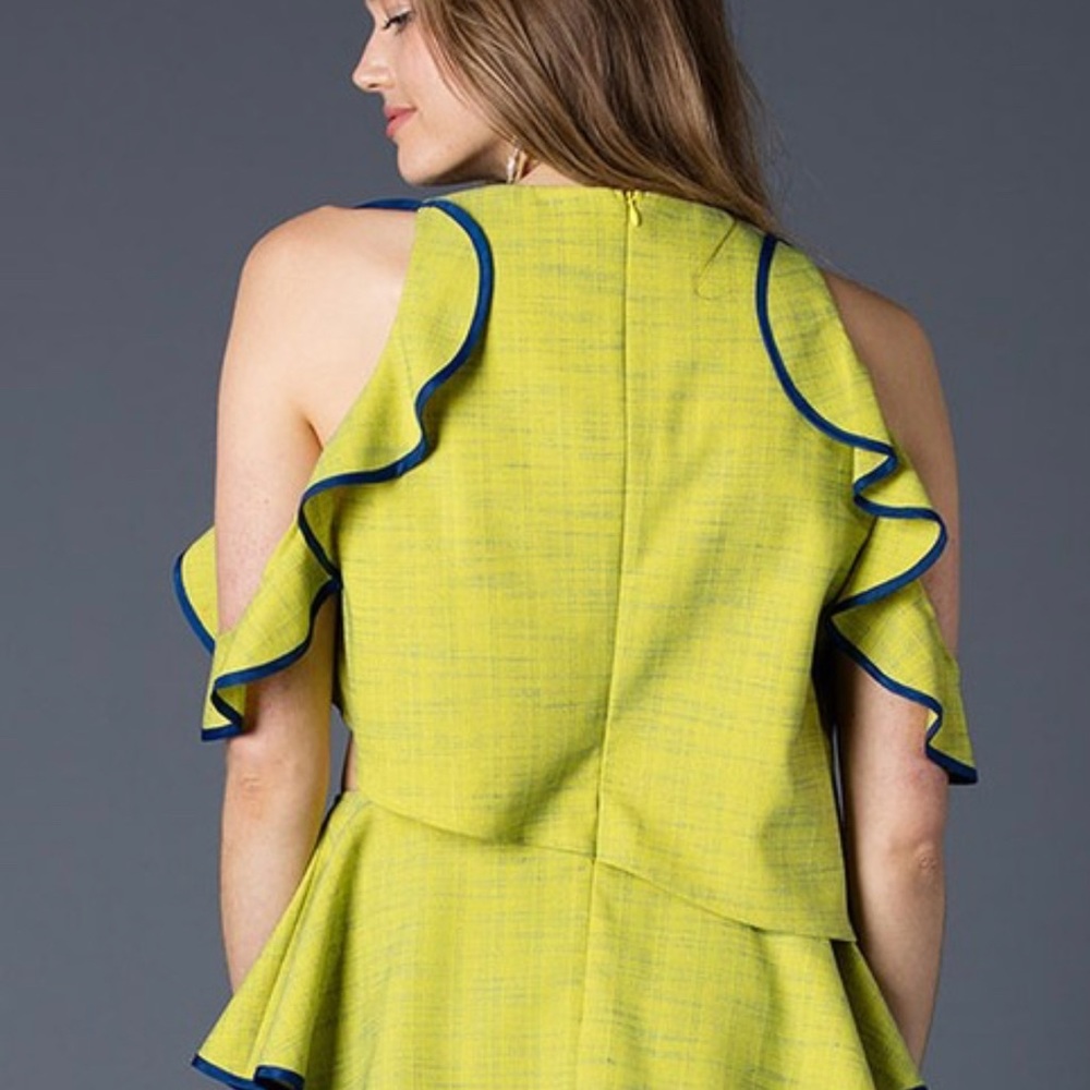 Cold Shoulder Top - Picture 2 of 10
